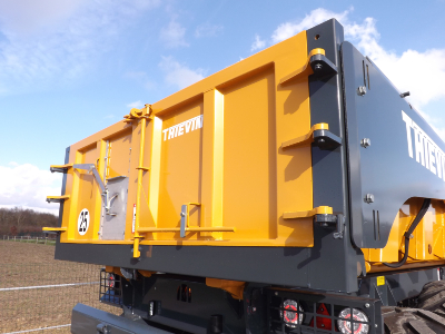 Porte arrière TP hydraulique deux battants Porte arrière TP hydraulique deux battants